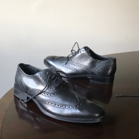 COPY - Cole Haan lace Up Black Wing Tips Oxford s… main image 8